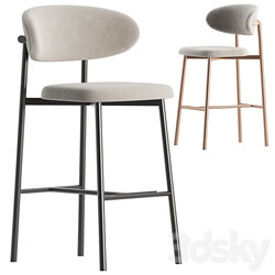 Oleandro stool by Calligaris 3D Models 