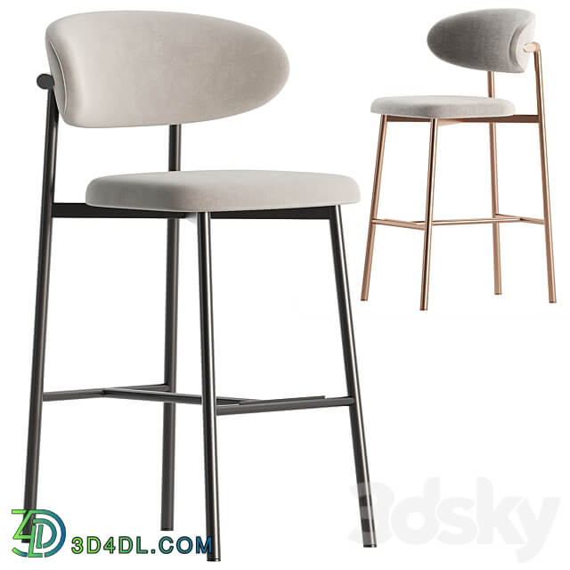 Oleandro stool by Calligaris 3D Models