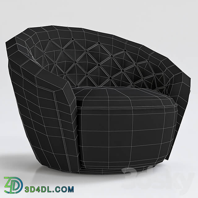 Armchair Agon Visionnaire 3D Models