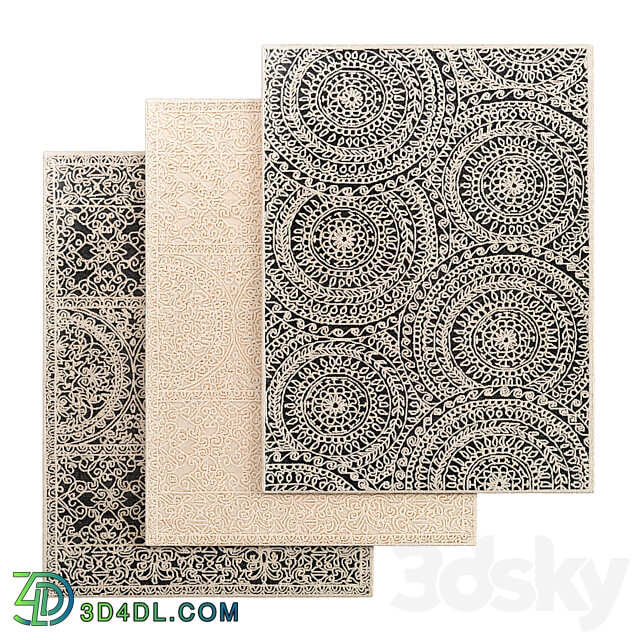 Elegance rug 3D Models