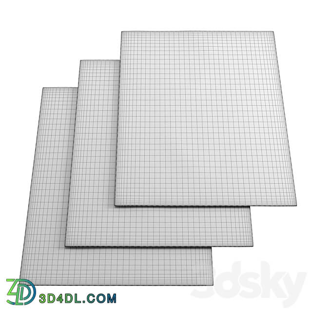 Elegance rug 3D Models