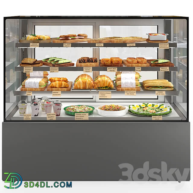 Ambient Food Display 3D Models