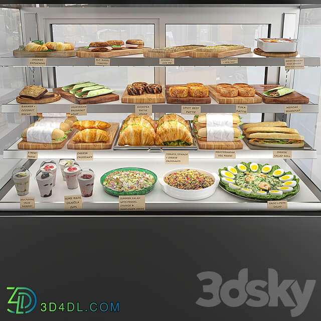 Ambient Food Display 3D Models