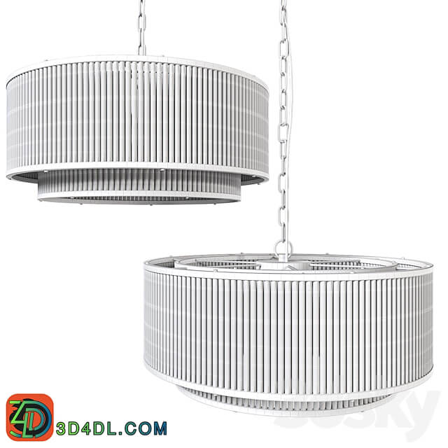 ZUMA LINE SERGIO P0528 06H F4AC V6AC Pendant light 3D Models