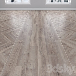 Parquet Oak Wood 3D Models 