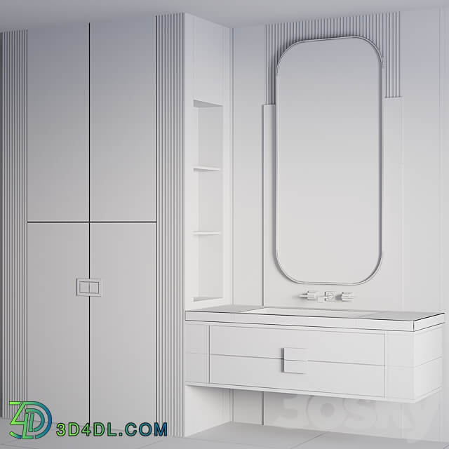 Bathroom Furniture 38 3D Models