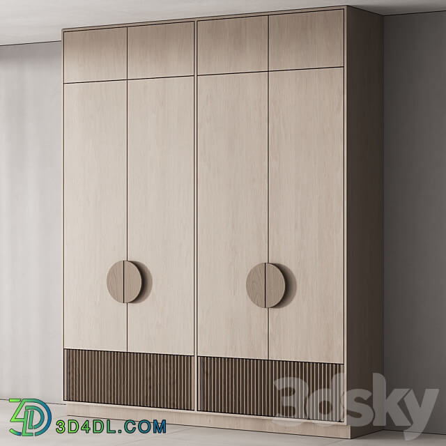 200 furniture for children 02 cupboard in 3 options 01 3D Models