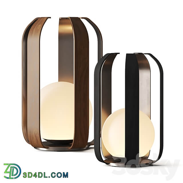 Giorgetti Inti Table Lamps 3D Models