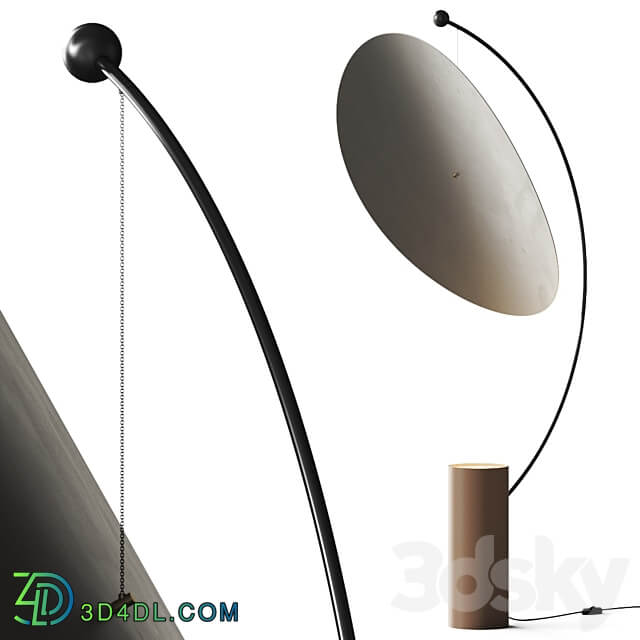 Lodamer Geneva Floor Lamp 3D Models