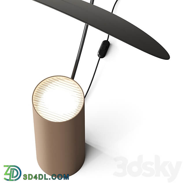 Lodamer Geneva Floor Lamp 3D Models