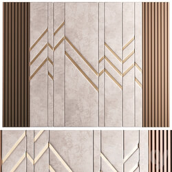 Decorative wall panel 2 Other decorative objects 3D Models 
