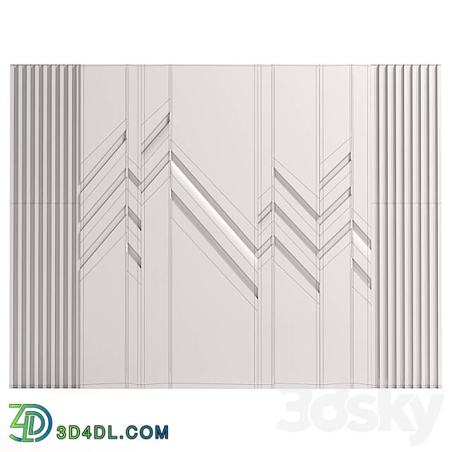 Decorative wall panel 2 Other decorative objects 3D Models