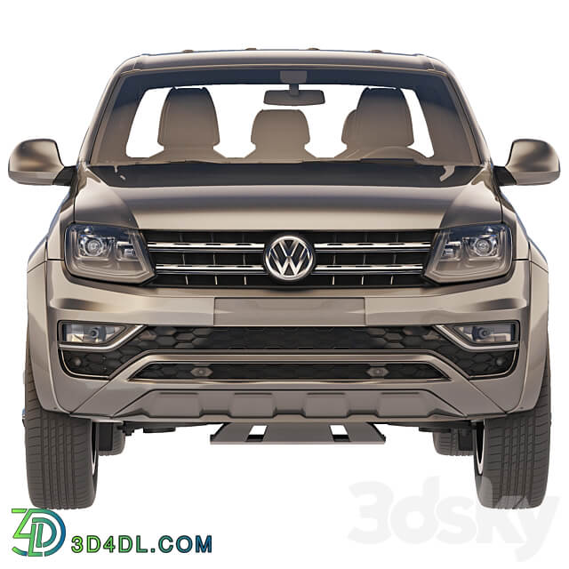 Volkswagen Amarok 2019 3D Models