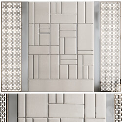 Decorative wall panel 11 Other decorative objects 3D Models 