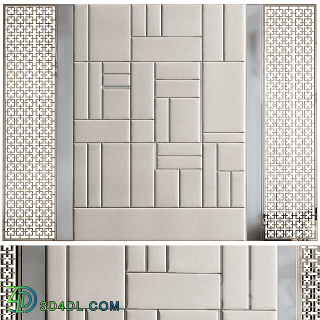 Decorative wall panel 11 Other decorative objects 3D Models