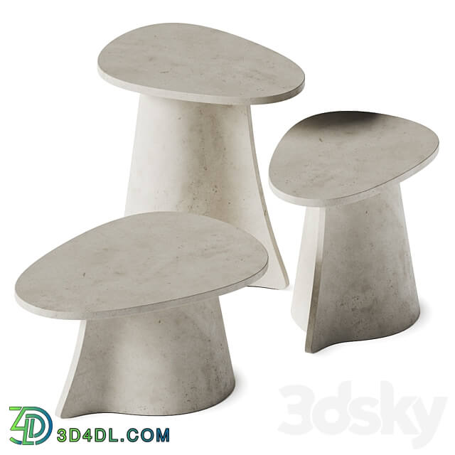 Mdf Italia Fossil Coffee 3D Models