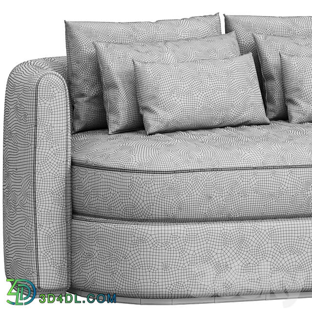 ADRIANO SOFA BY SIMONE CIARMOLI AND MIGUEL QUEDA 3D Models