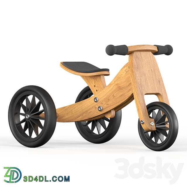 Childrens Balance Bike 3D Models