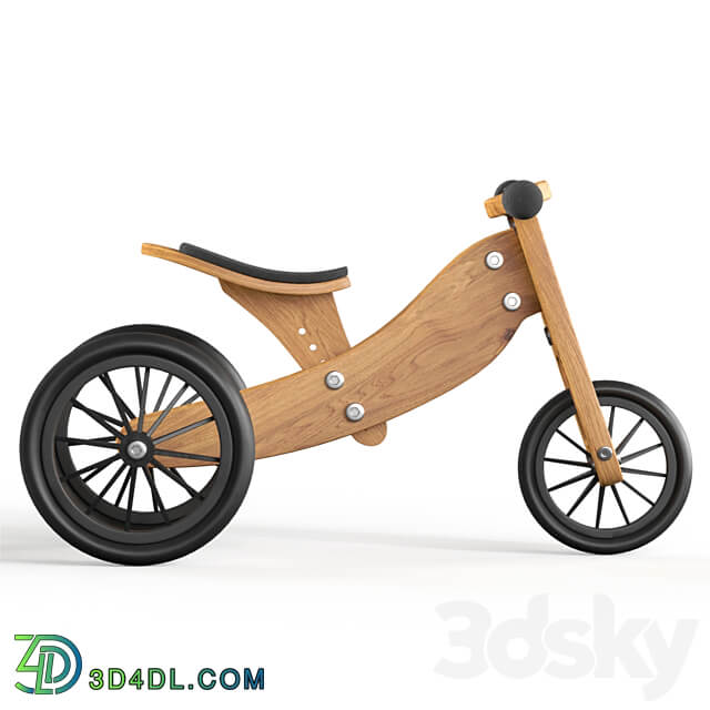 Childrens Balance Bike 3D Models