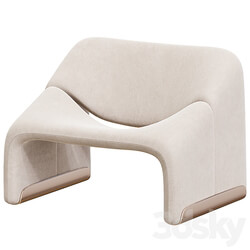 Groovy Lounge Chair for Artifort 3D Models 