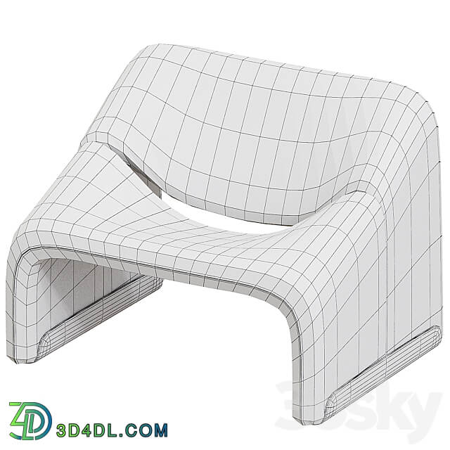 Groovy Lounge Chair for Artifort 3D Models