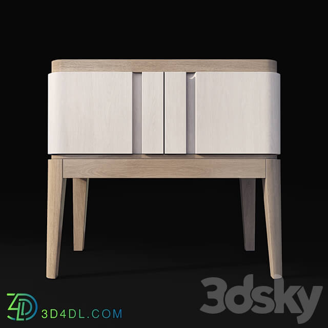 Chest of drawers and bedside table Icons Panormo Sideboard Chest of drawer 3D Models