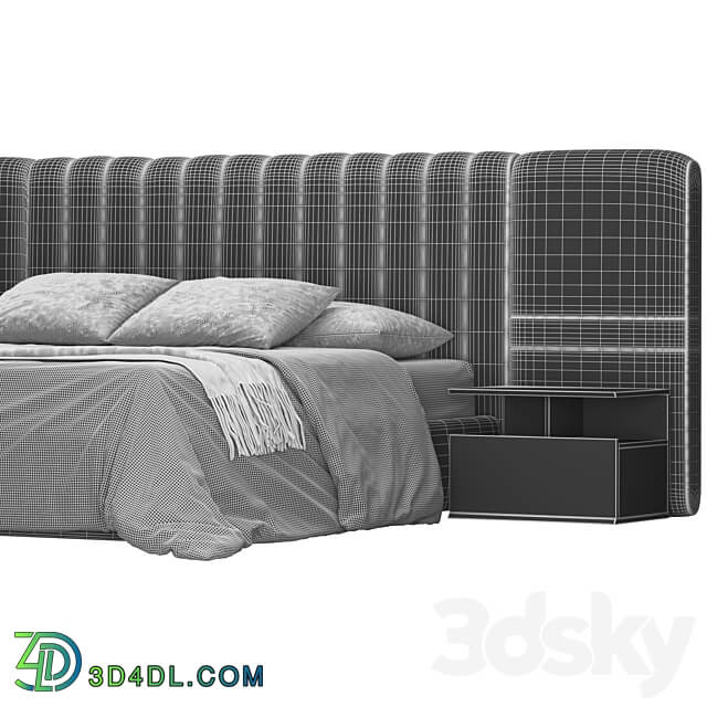 Bed OTELLO DITRE ITALIA Bed 3D Models