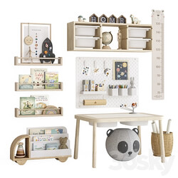 Toys decor and furniture for nursery 2 Miscellaneous 3D Models 