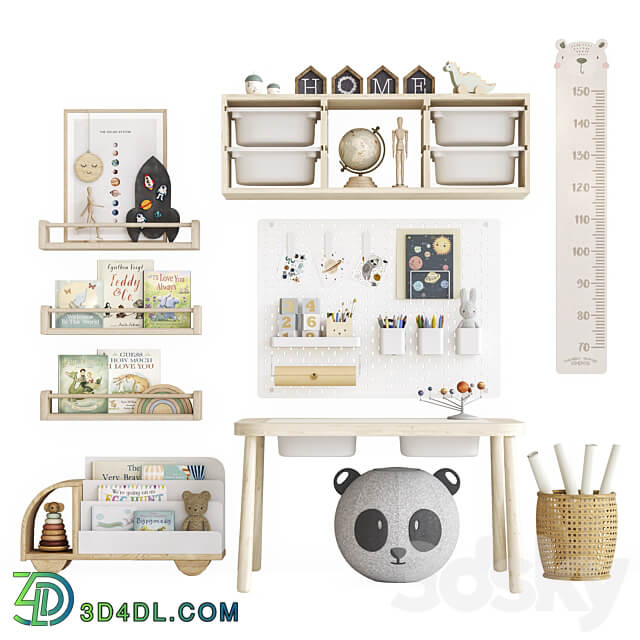 Toys decor and furniture for nursery 2 Miscellaneous 3D Models