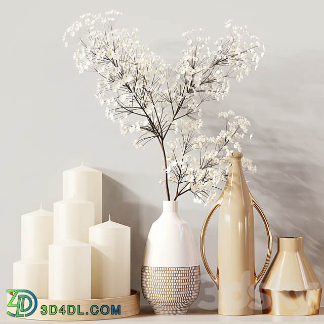 Decorative Set 128 3D Models