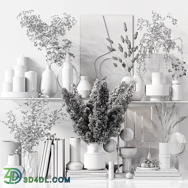 Decorative Set 128 3D Models