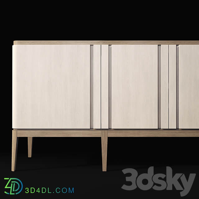 Chest of drawers buffet sideboard dresser Icons Panormo Sideboard Chest of drawer 3D Models