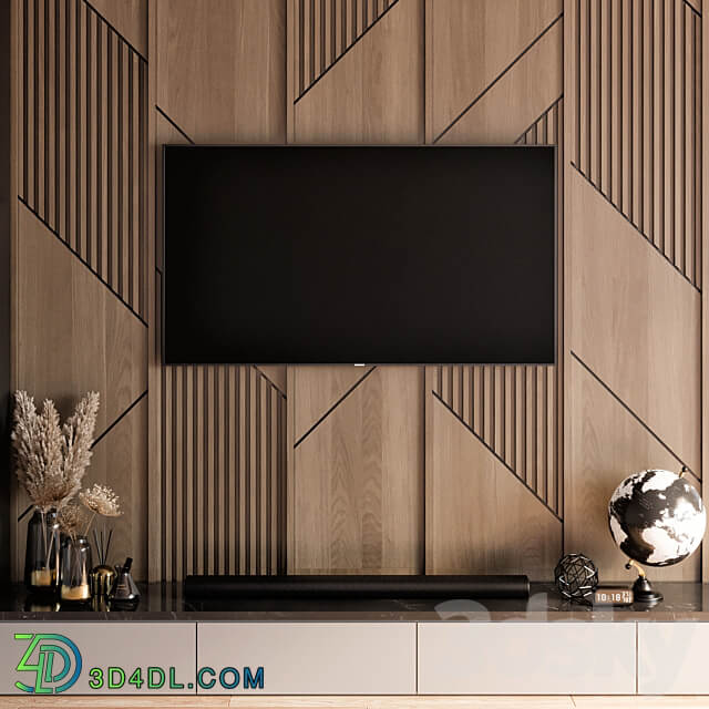 TV Wall 20 3D Models