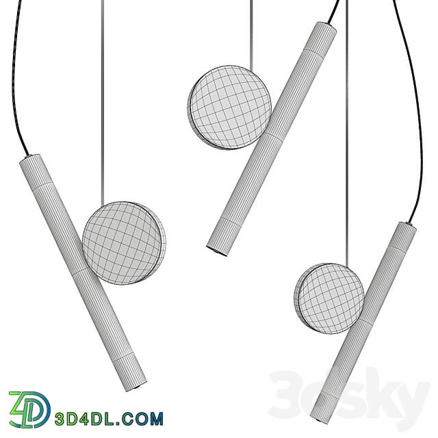 Drott b Pendant light 3D Models