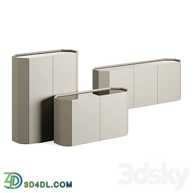 Cattelan Italia Chelsea Sideboard Sideboard Chest of drawer 3D Models