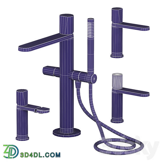 Antonio Lupi INDIGO and INDIGO Rack tap series 3D Models