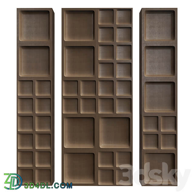 Decorative panel LACUNARI by Inkiostro Bianco Other decorative objects 3D Models