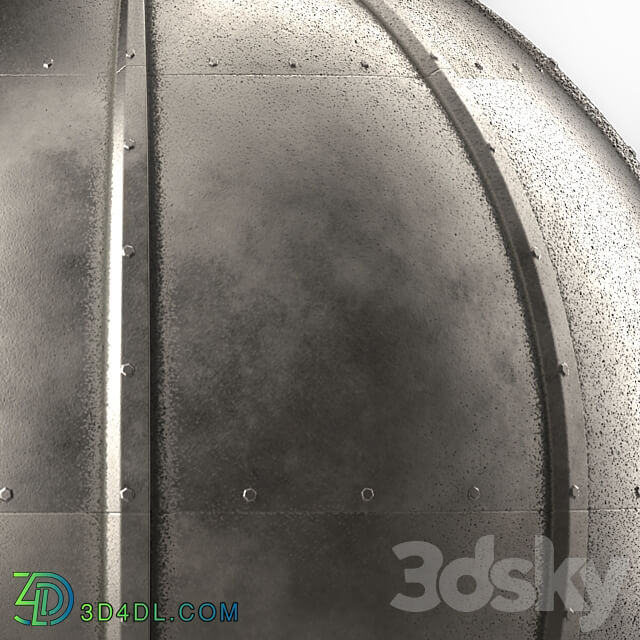 Metal panel Materials 1 3 Metal panel Pbr 4k Seamless 3D Models