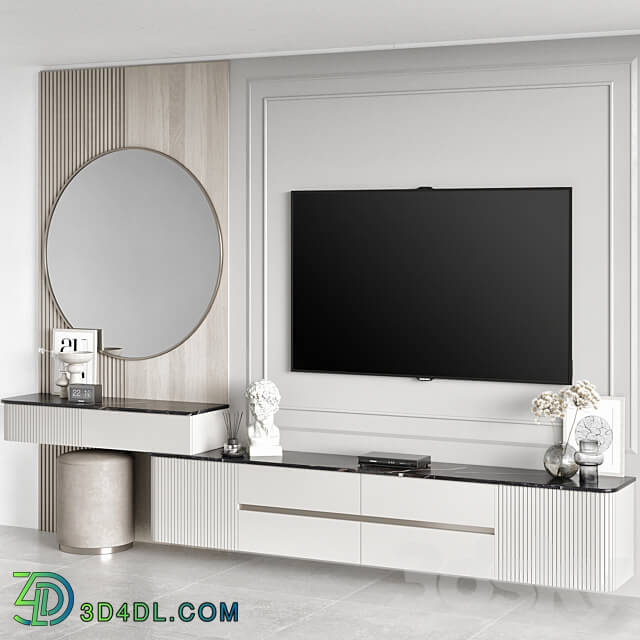 Tv wall 22 3D Models