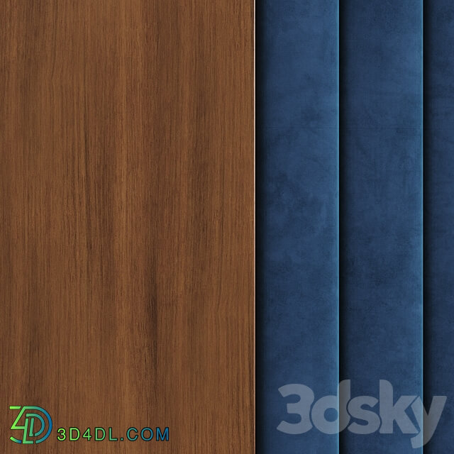 Wall panels Sagano by Store 54 3D Models