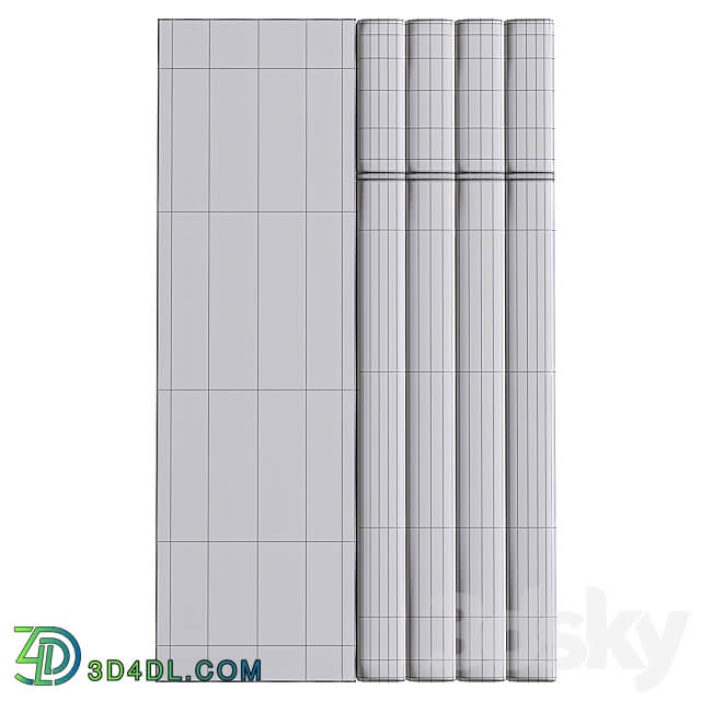 Wall panels Sagano by Store 54 3D Models