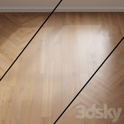 Parquet oak Kyoto Coswick. Inspire Wood 3D Models 