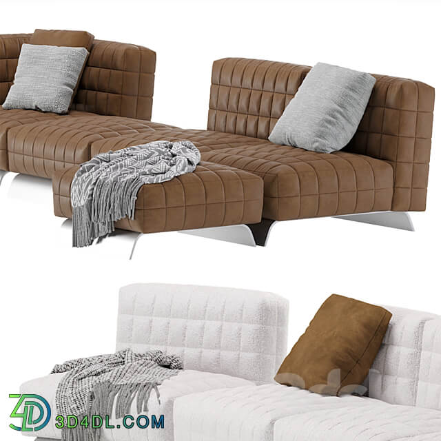 Minotti TWIGGY Modular Sofa 04 3D Models