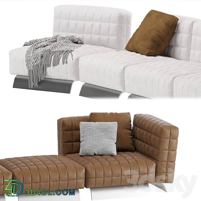 Minotti TWIGGY Modular Sofa 04 3D Models