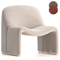 Alky Armchair by Giancarlo Piretti for Artifort 3D Models 