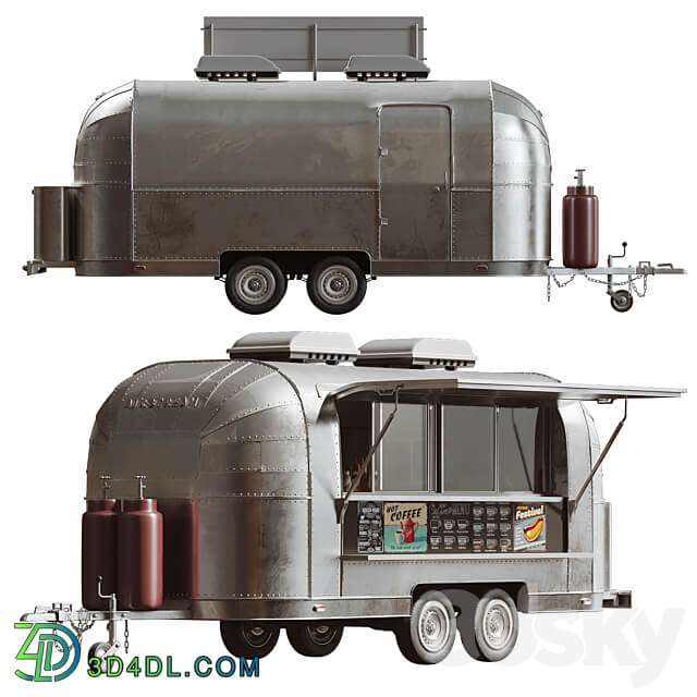 food truck 3D Models