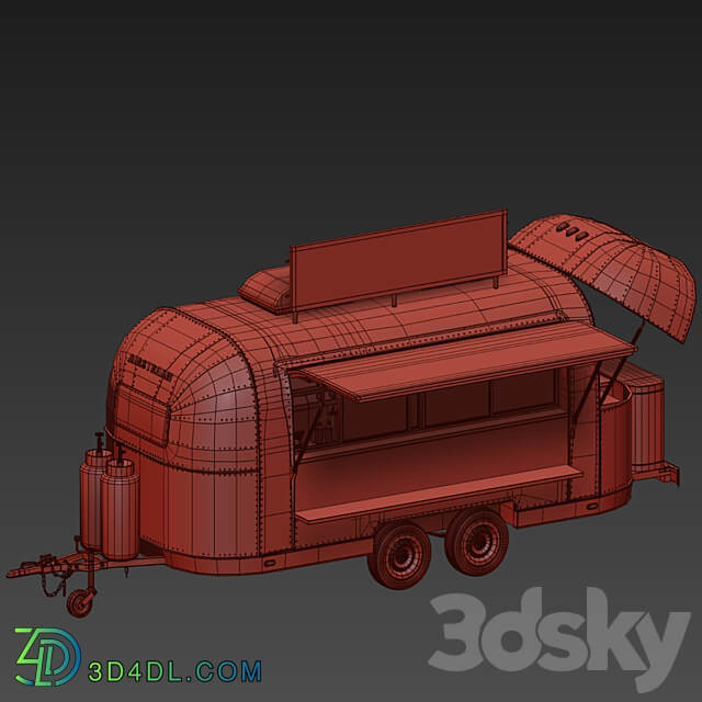food truck 3D Models