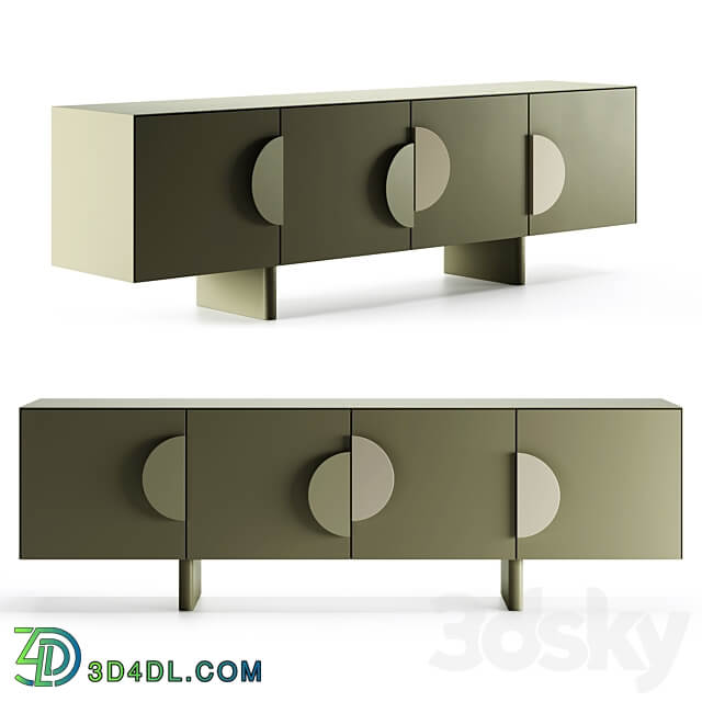 ZEA Sideboard by Ronda Design Sideboard Chest of drawer 3D Models