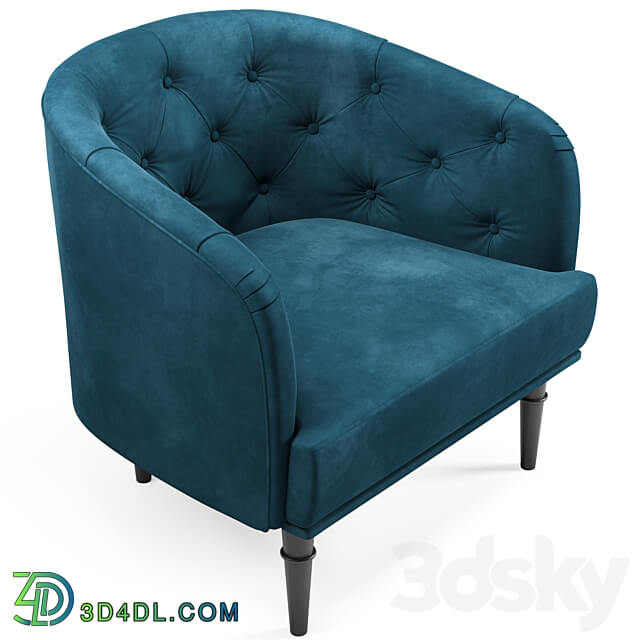 Armchair Shento Barhat Ocean 3D Models