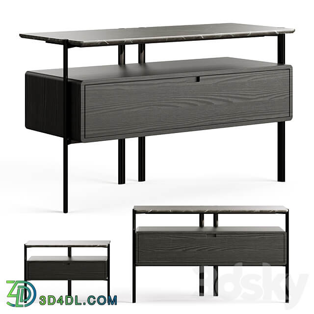 MisuraEmme Eros Living Collection Sideboard Chest of drawer 3D Models